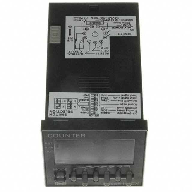 H7CX-A11D1 DC12-24/AC24 Omron Automation and Safety  Panel Meters - Counters Hour Meters